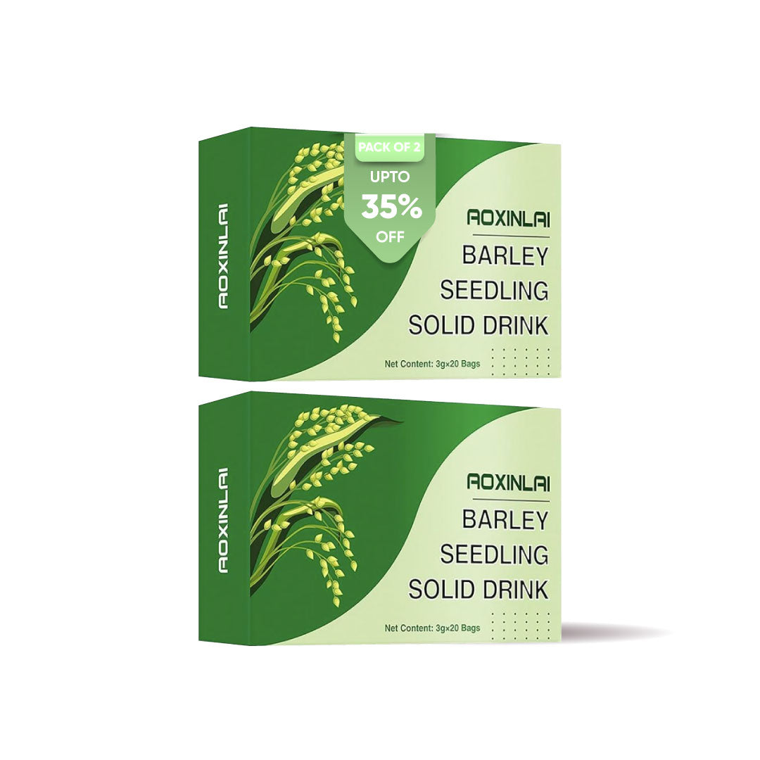 Aoxinlai Barley Grass Powder Pack of Two