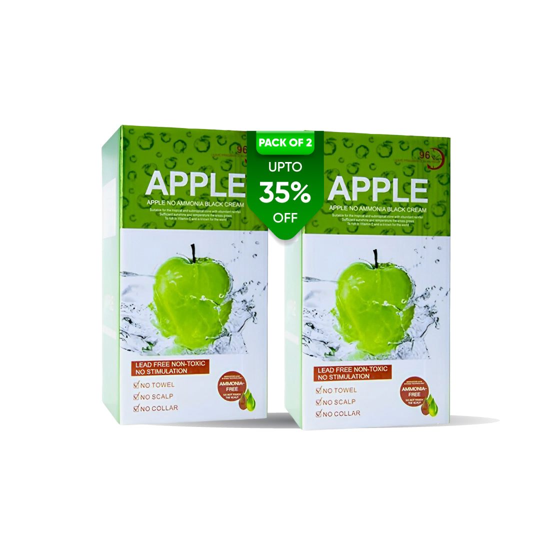 Apple Hair Color Pack of Two