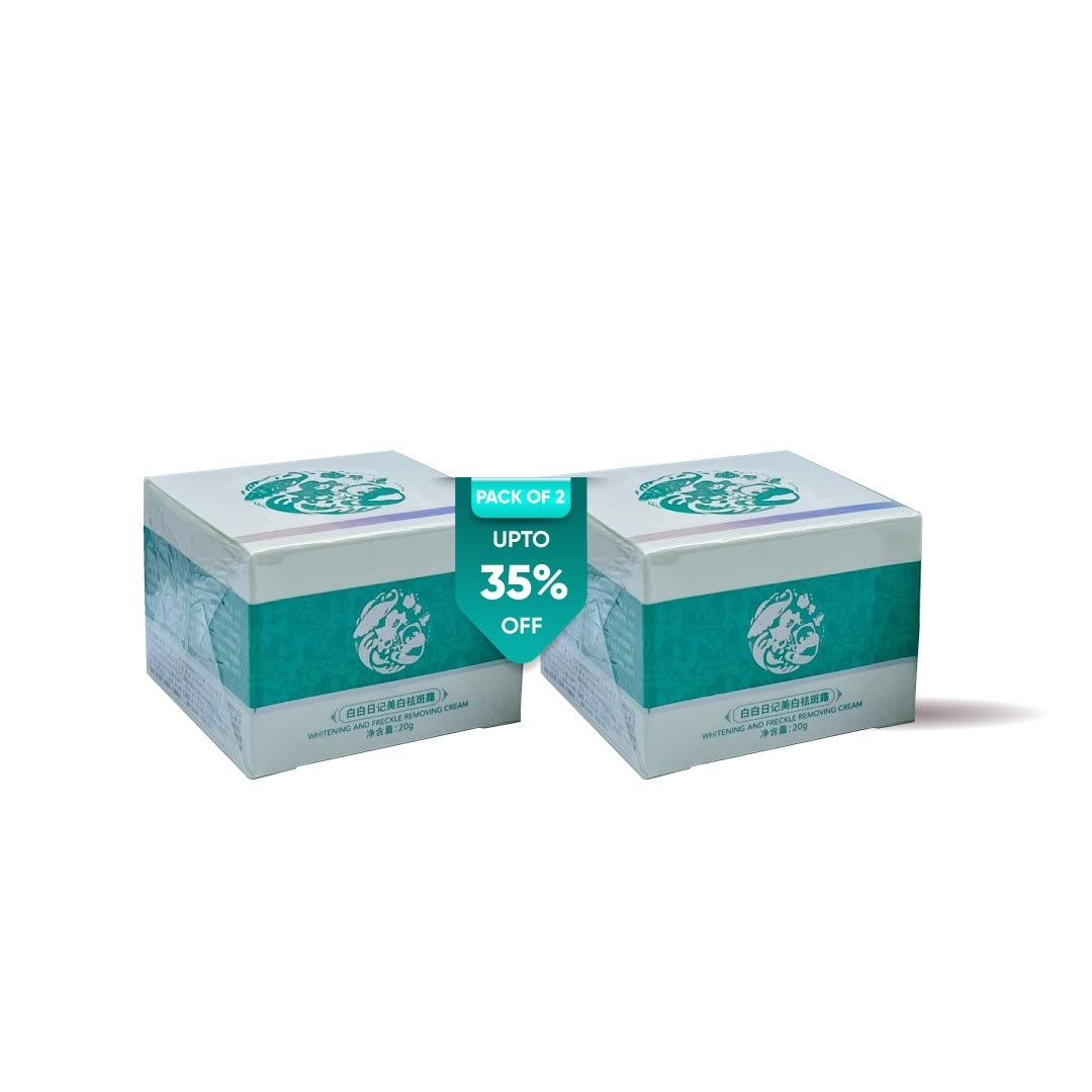 Baibairiji Whitening Freckle Removing Cream Pack of two