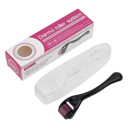 Derma Roller 0.5mm System for Hair and Face, how to use derma roller for hair 