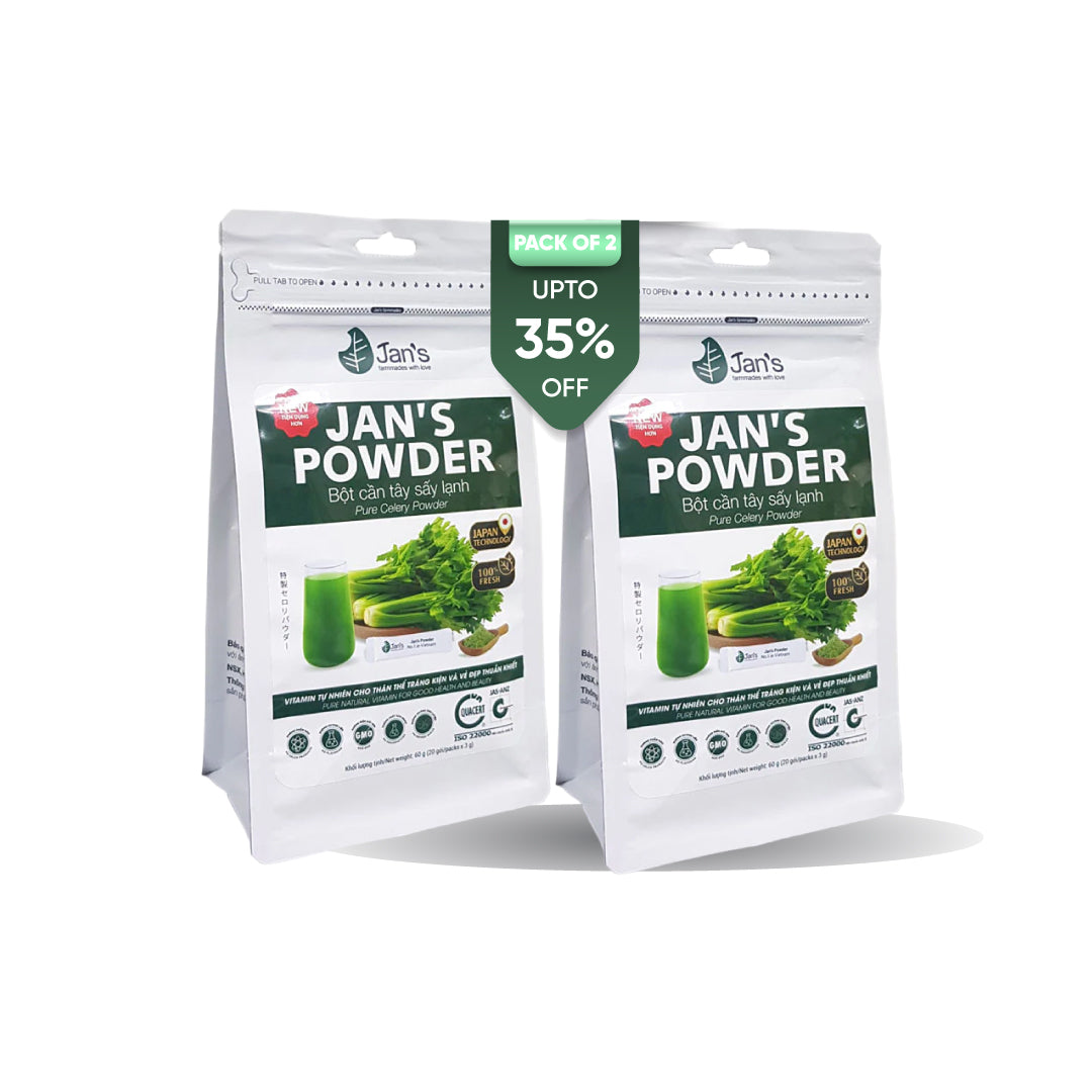 JAN’S Powder Detox & Weight Loss Pack of Two