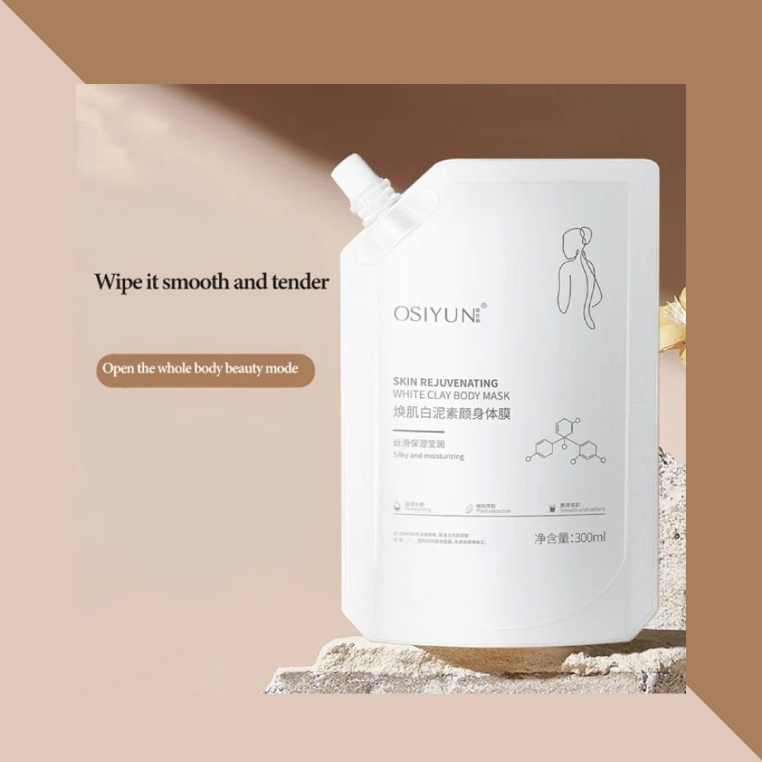 Osiyun Revitalizing White Clay Body Mask Benefits