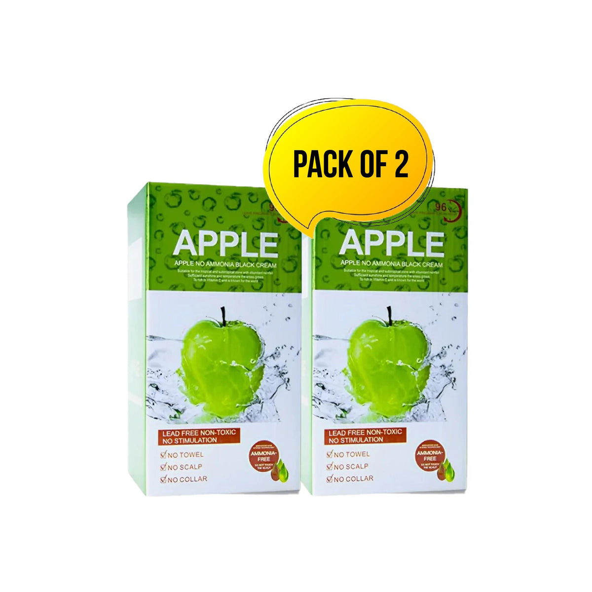 Apple Hair Color pack of 2