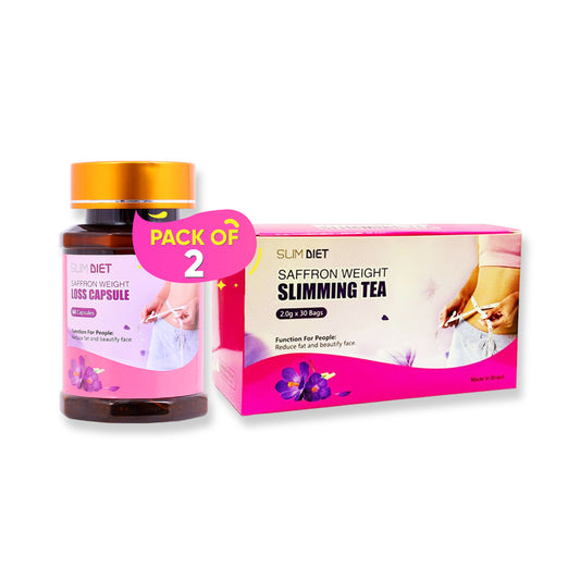 Slim Diet Saffron Weight Loss Capsule and Saffron Tea - Get Discount 