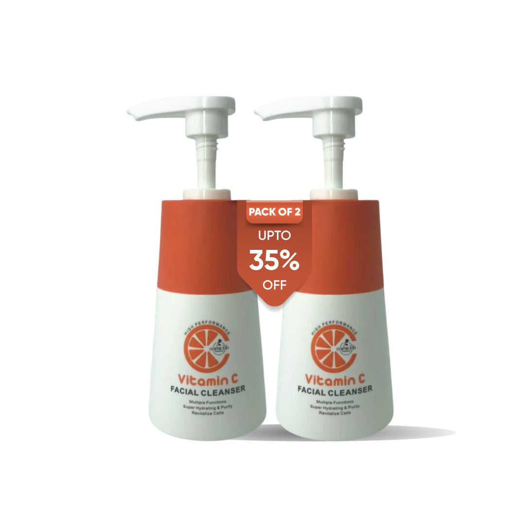 Vitamin C Foaming Facial Cleanser Pack of Two