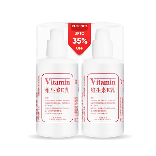 Vitamin E Milk Moisturizer Face & Body Cream Pack of Two