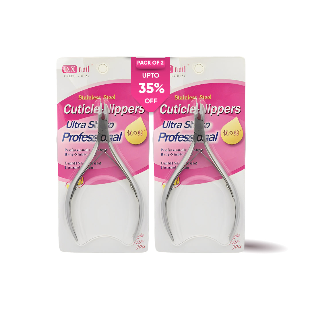  Cuticle Nipper Ultra Sharp Professional Pack of Two